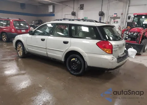 2007 Subaru Outback 2.5I from USA, damaged, VIN 4S4BP61C176306756